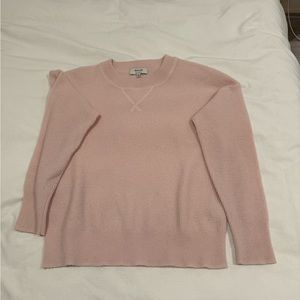 Madewell waffle cashmere sweater